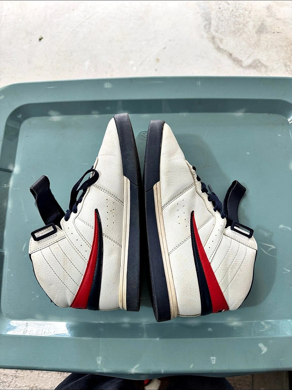 Fila FX-100 White & Red Sneakers US 7